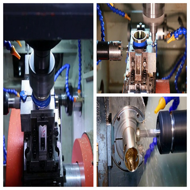 Três Direções Oito Estações de Trabalho Nove Axis Water Case Rotary Transfer Machine