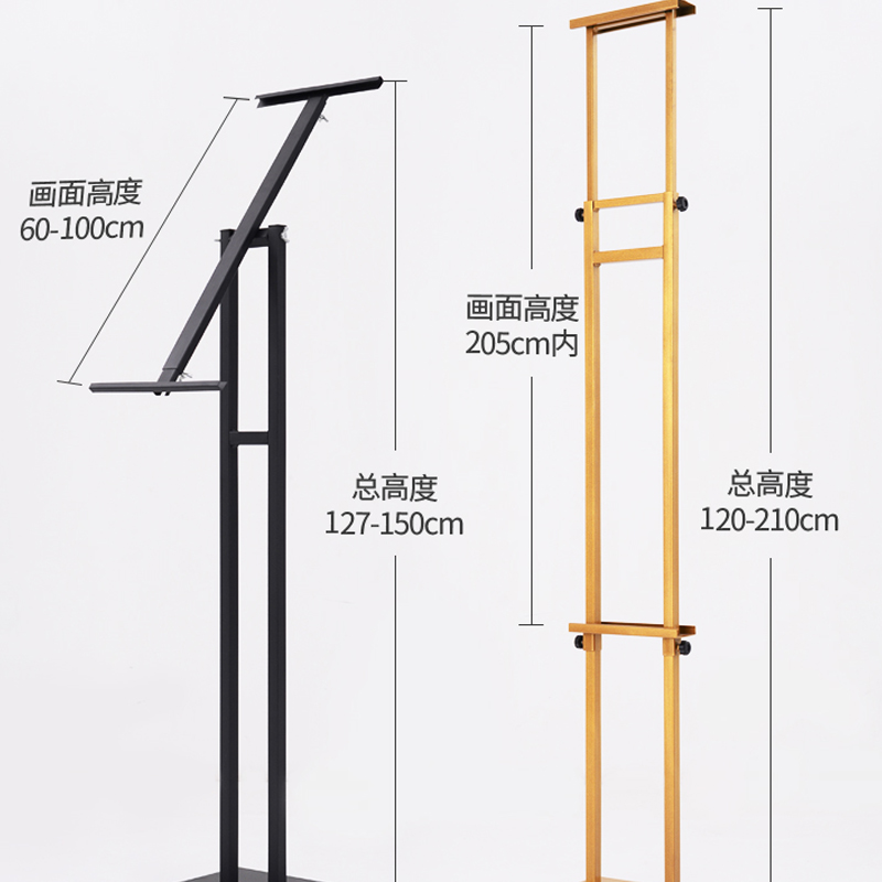 TMJ POP043 China fornecedores de alta qualidade Outdoor Double Sided Plastic poster board A-Frame Sidewalk Sign Stand Stand