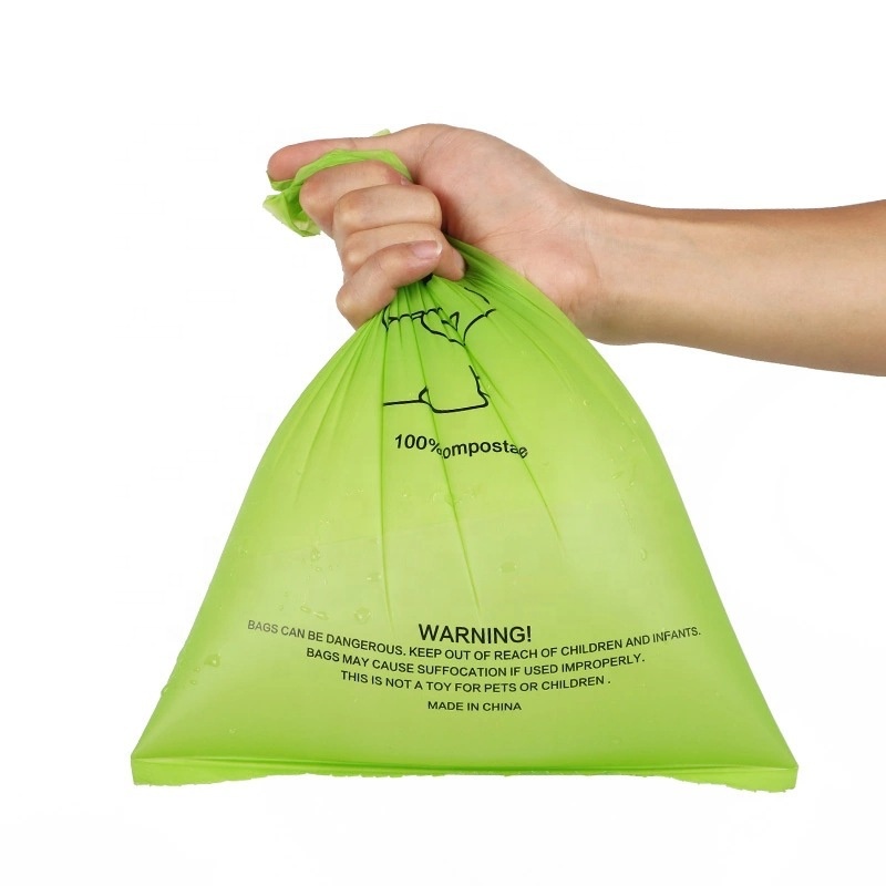 Sacos Eco Friendly Dog Poop Bags Cornch Biodegradable Bags