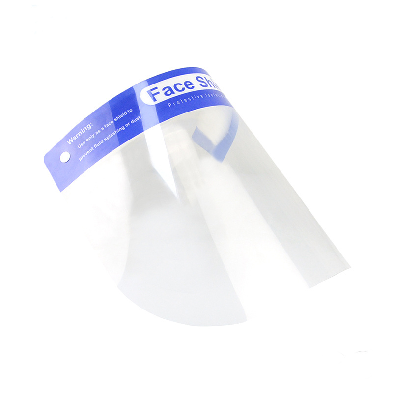 Esponja de proteção facial transparente reutilizável com logotipo personalizado En166