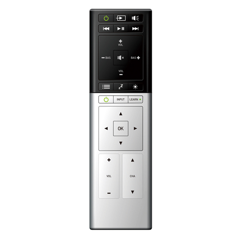 Controle remoto universal de alta qualidade com aparência de alumínio OEM IR \/ RF para LG TV \/ set top box