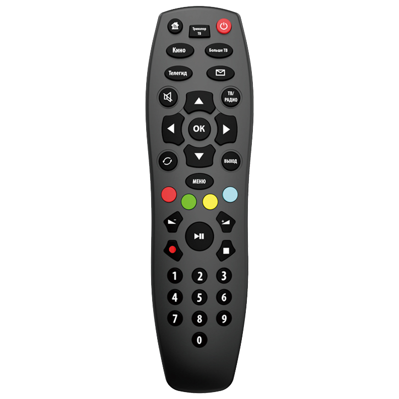Controle remoto de TV via satélite de venda inteira para céu e outras marcas Controle remoto IR para TV \/ decodificador de LED