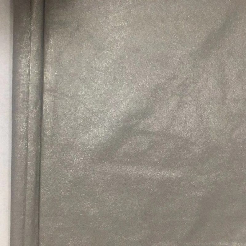 Tecido não tecido folheado a prata Pano de fibra de prata à prova de radiação Pano de proteção de fibra de prata