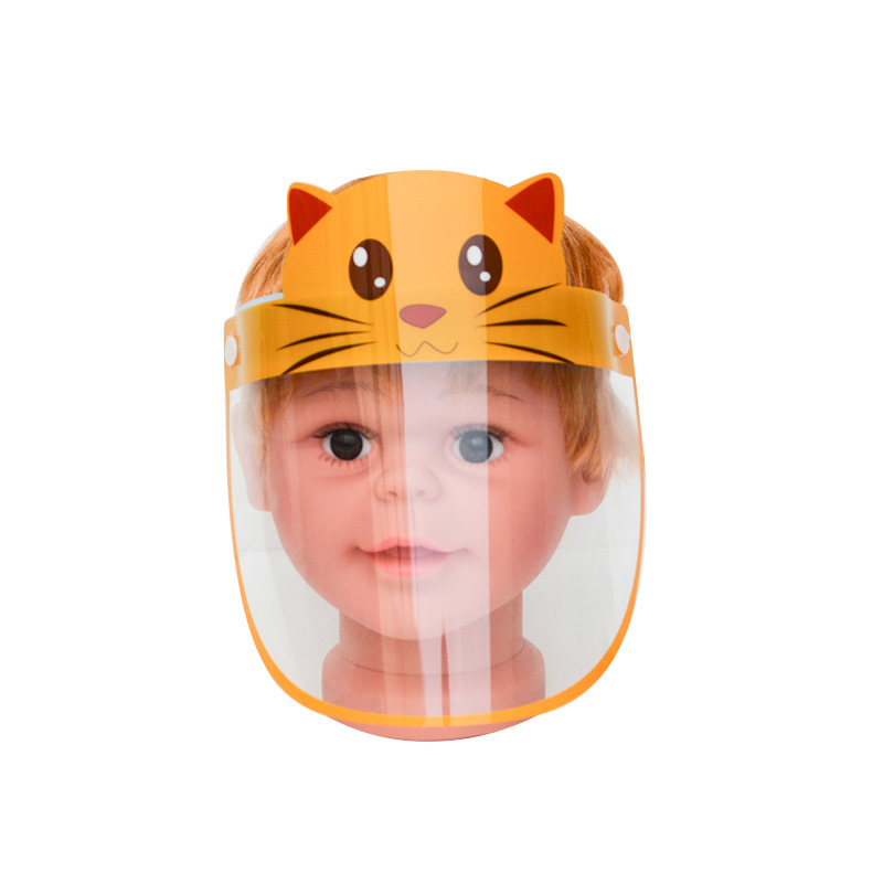 Distribuidor OEM antiembaçante protetor facial de crianças de plástico de isolamento personalizado