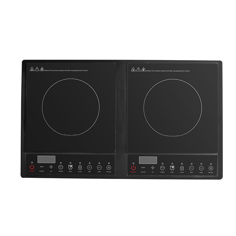 China fabricante de alta qualidade portátil cooktops elétricos duplo fogão 2 queimador ISO9001 BSCI