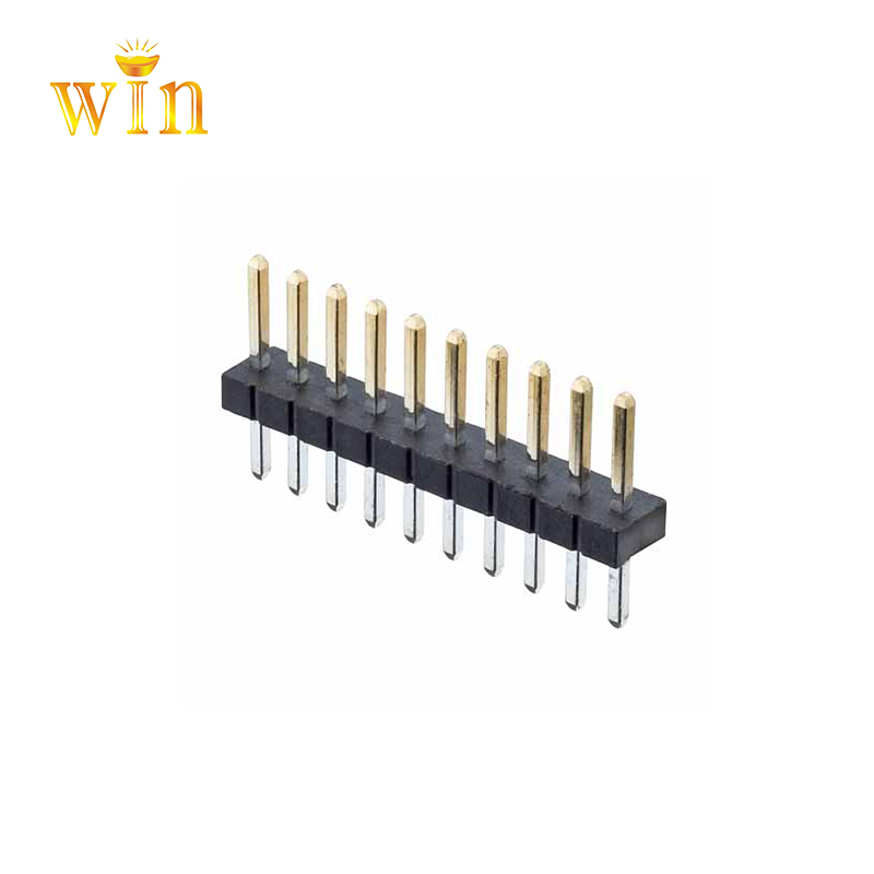 2,54mm 2P ​​~ 40P 180 ° DIP conector de cabeçalho PIN