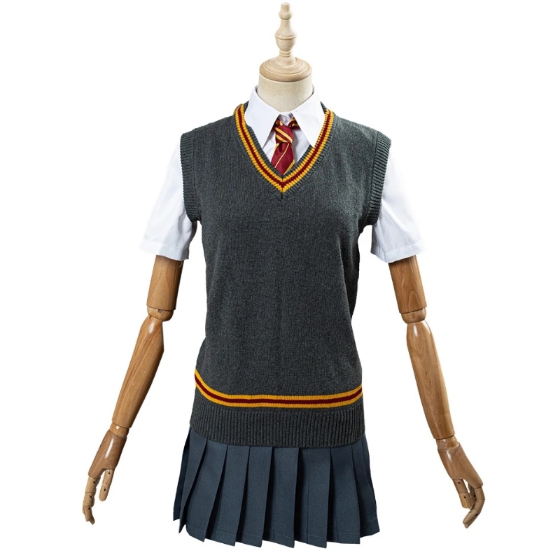 Harry Potter Hermione Granger Gryffindor School Cosplay Comprar Atacado Costumes de Halloween a granel