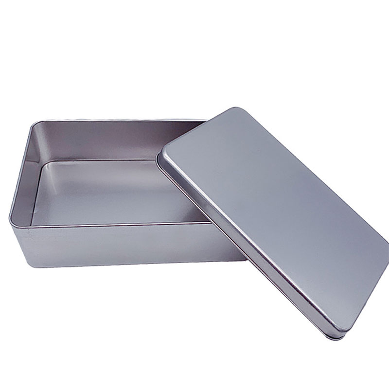 Caixa de embalagem do metal da categoria do alimento Caixa friável do tanonato deneve 180 * 110 * 55mm