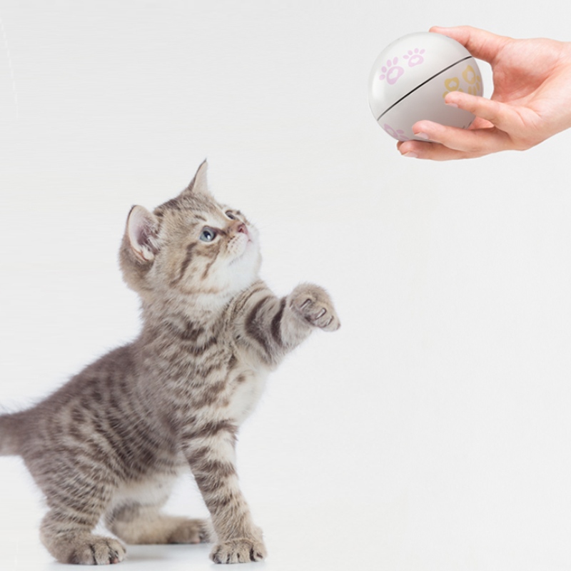 Brinquedos de bola de gato laser interativo