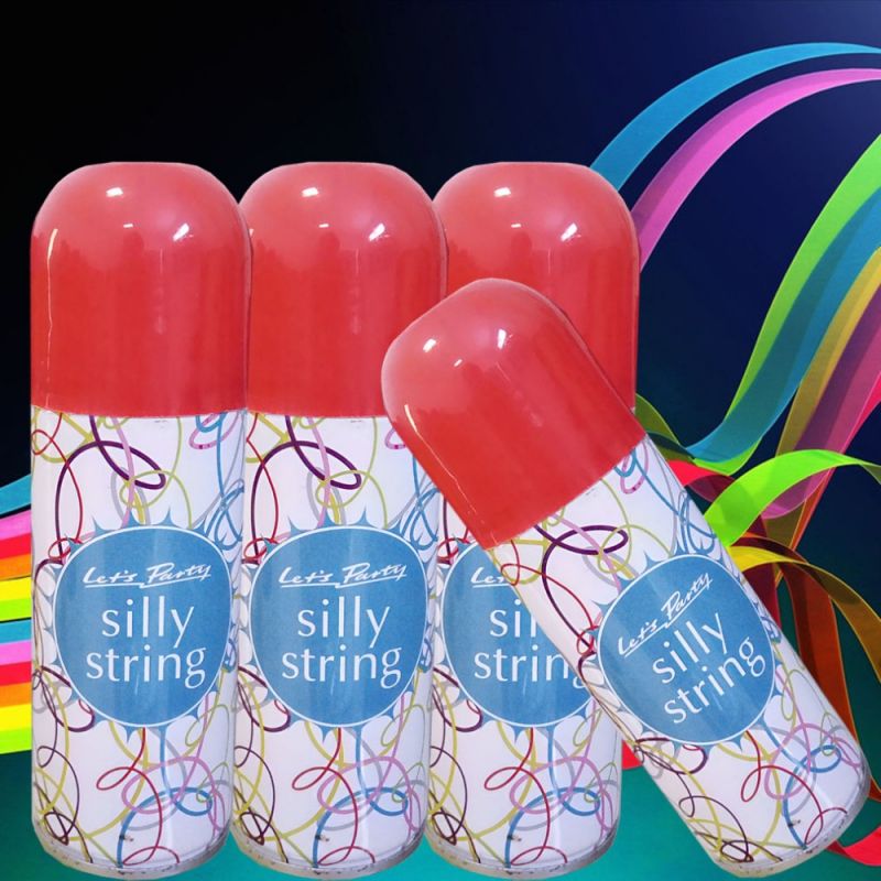 OEM colorido Sililly String Fita louca para aniversário e festa de Natal