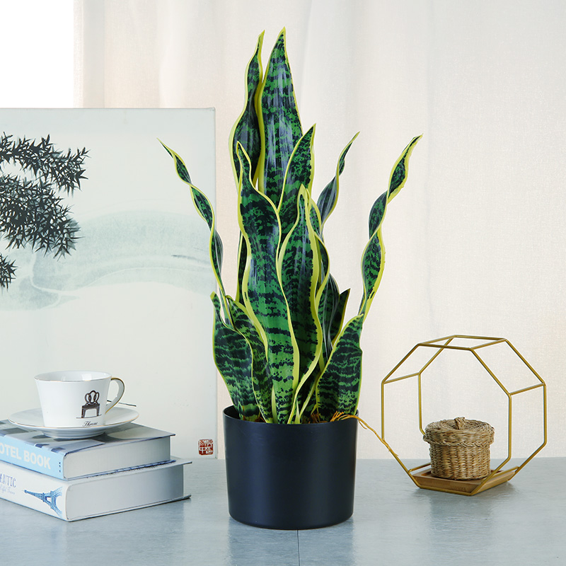 Venda quente verde casa plástica plástica plantas artificiais decorativas para sala de estar