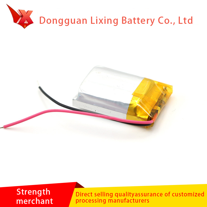 Relatório de vendas direto do fabricante com bateria de lítio CB 902030 Proteção ambiental bateria de lítio grande capacidade 500mAh bateria de polímero