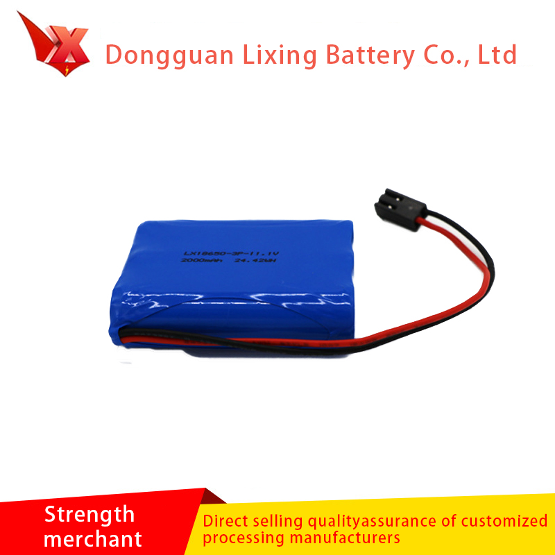 Bateria de lítio de lítio UL 18650 Bateria 2000Mah18650 Bateria da ferramenta da bateria