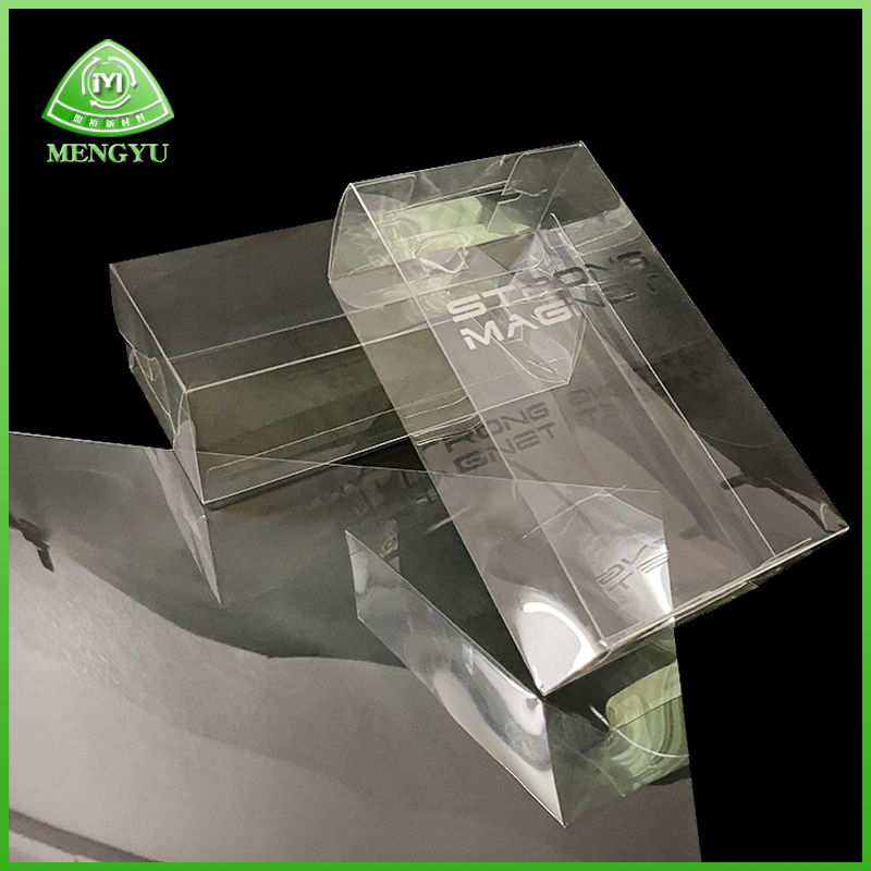 Folha de estimação altamente transparente filme plástico filme poliéster plástico caixa dobrável espaçador/hgh resistência à temperatura à prova de riscos