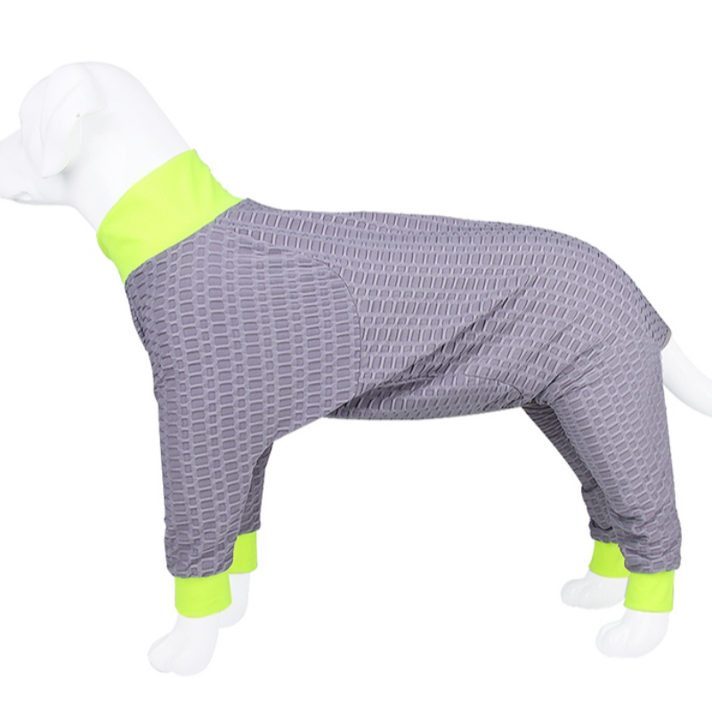 Hoodies do animal de estimação por atacado algodão fleece macio quente cão roupas chicote pijama pijama pet roupas