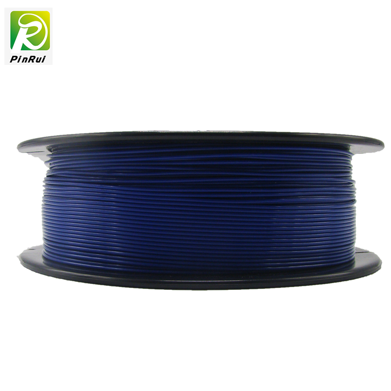 Pinrui alta qualidade 1kg 3d pla impressora filament azul cor azul