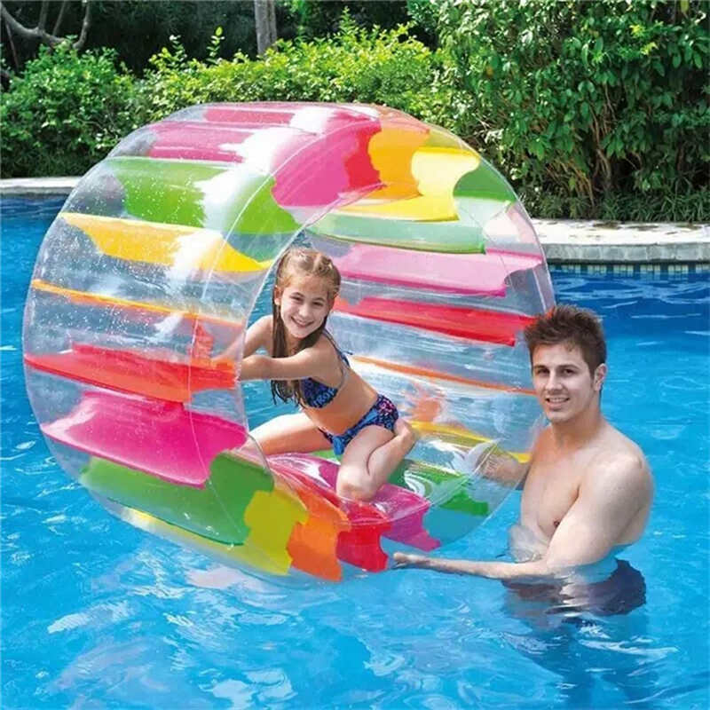 Fabricantes Custom Inflatable Roller Ball PVC Inflável Bola de Rolamento de Água Rastejando Brinquedos