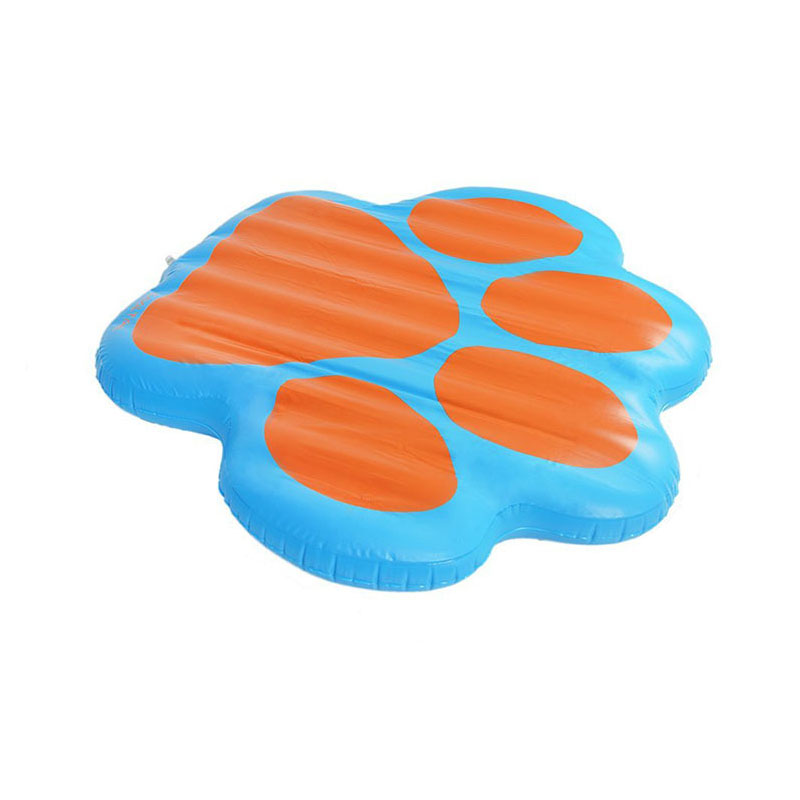 Factory PVC inflável flutuante pet fileira para cão, cão flutuador para piscina, estadia inflável flutuador seco para cães