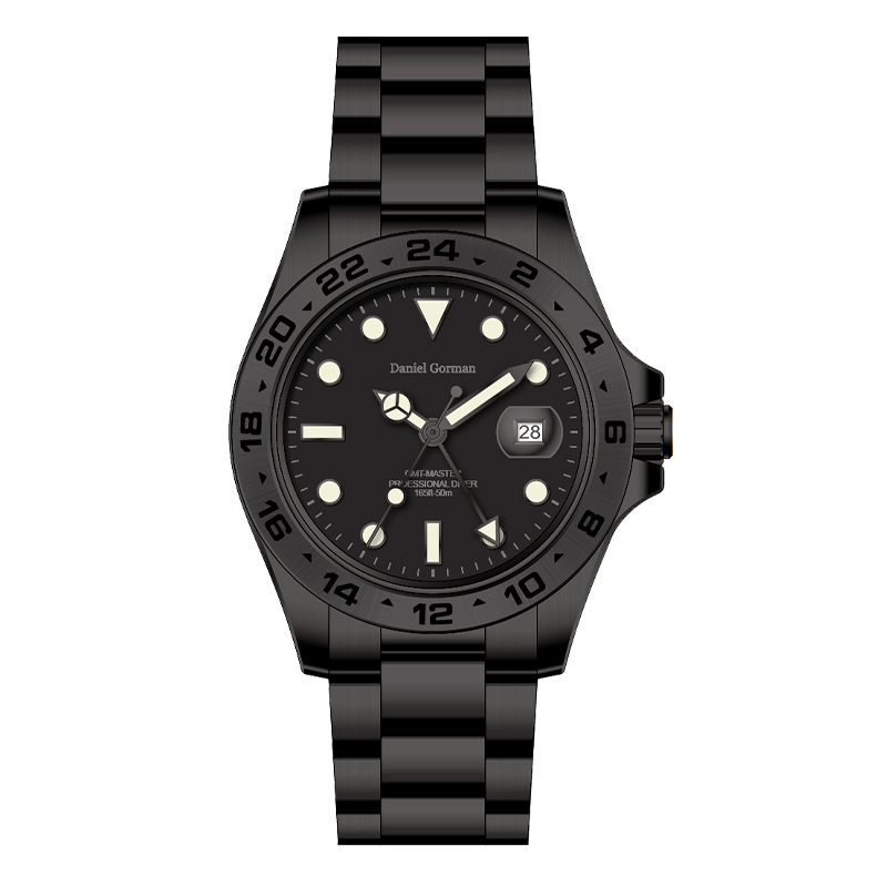 Relógio de aço inoxidável Quartz Luxury watchdg9002