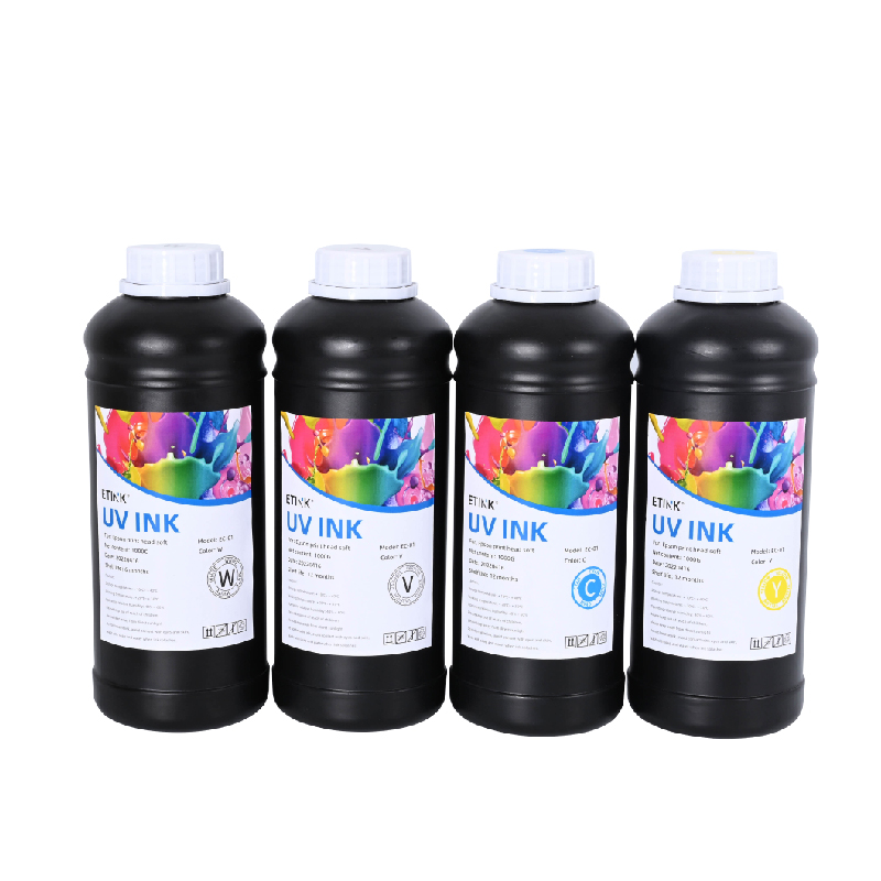 A tinta macia liderada por UV é adequada para a cabeça de impressão Epson para imprimir PVC TPU
