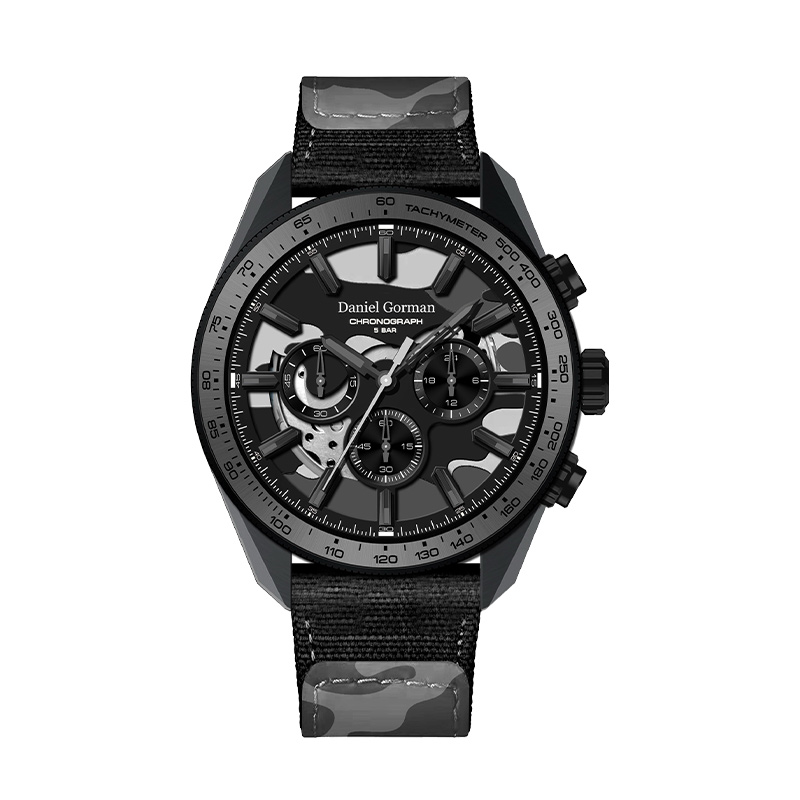 Daniel Gormandg9006 Assista Men Watch de Men's Watch OEM Aço inoxidável Movimento japonês Cronógrafo Men 'S Watch Sapphire Glass Watch