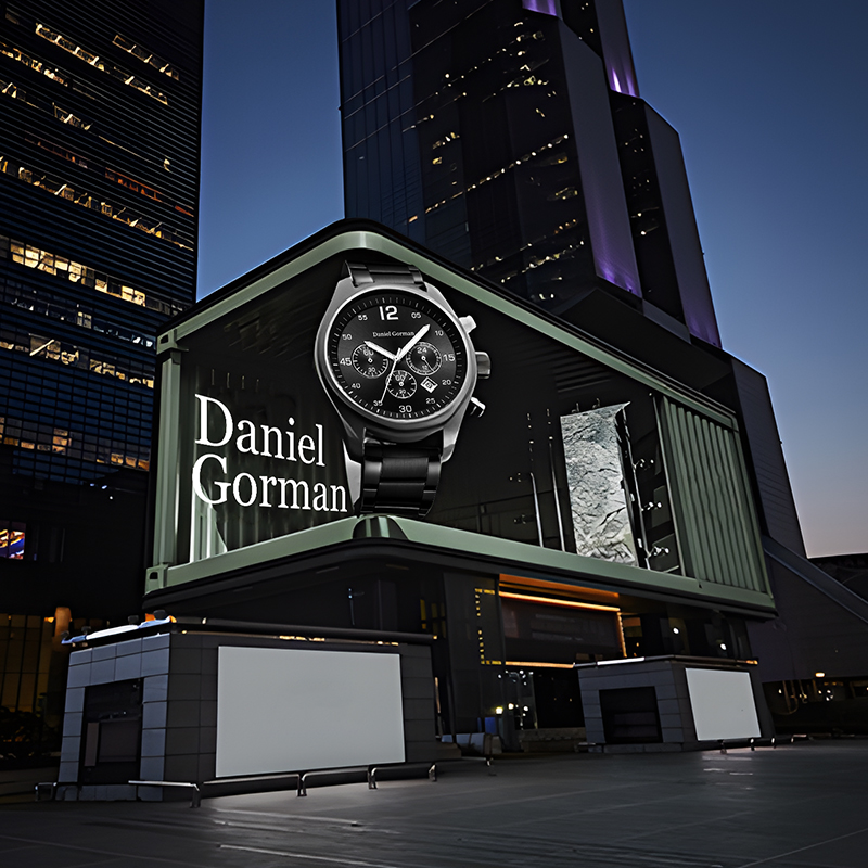 IWC New Top Gun Eye Naked Eye 3D Creative Outdoor Publicidade lançada