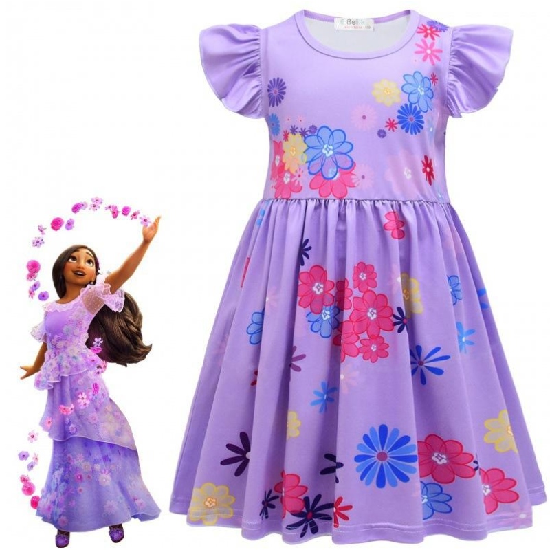 Vestidos de menina Magic House Full House Children \\ Cosplay Princess Dress Kid Girls Cartoon Princess Dress for Summer