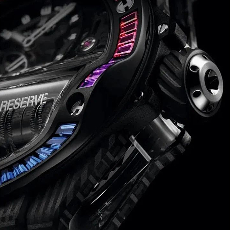 Veja o arco-íris após a chuva e escreva um esplêndidonovo capítulo-Big Bang MP-11 Super Long Kinetic Energy Fiber Rainbow Ring Watch