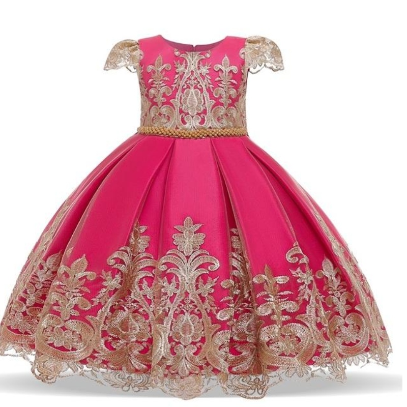 Concurso comunion Vestido meninas de meninas aniversário elegante vestido de casamento vestidos tamanho 4-10t fantasia de fantasia para crianças roupas