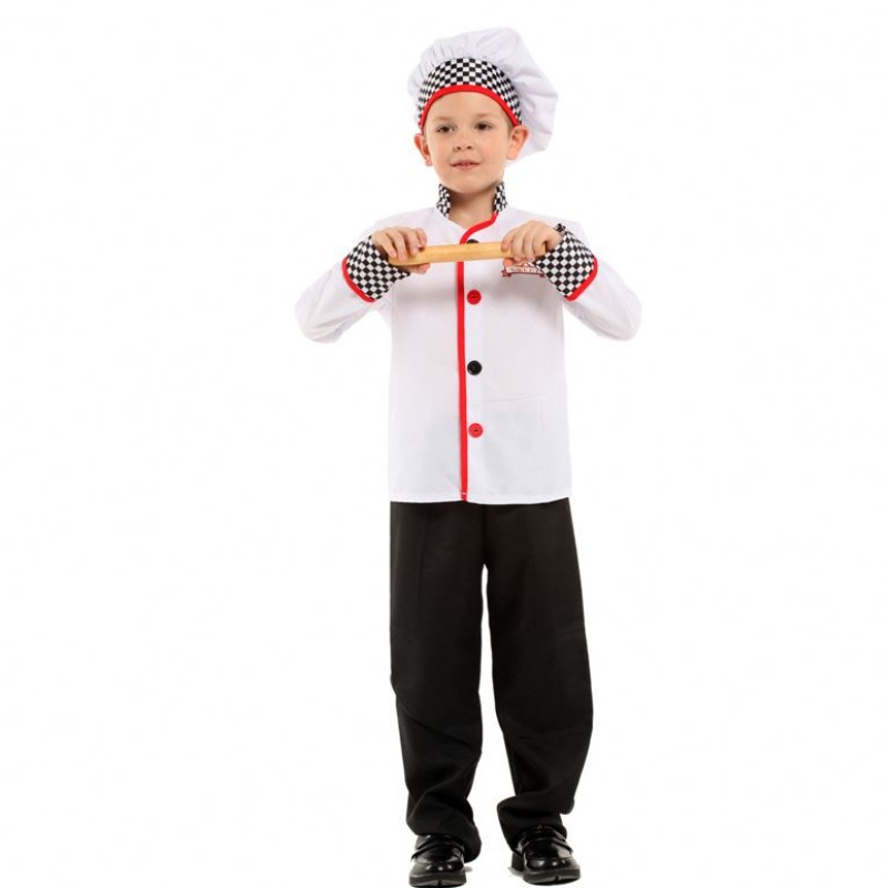Chef Rap Play Boy Girl Kids Chef Costume HCBC-008