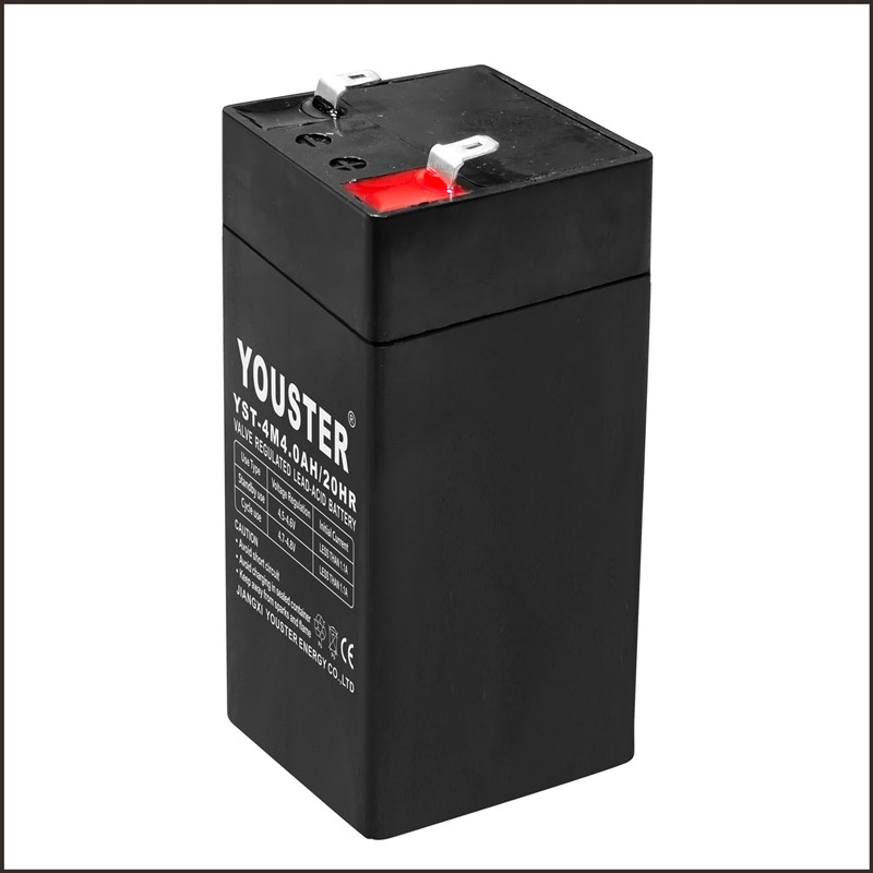 Bateria pequena recarregável de chumbo ácido de longa vida 4v4ah 20hr bateria do sistema de escala