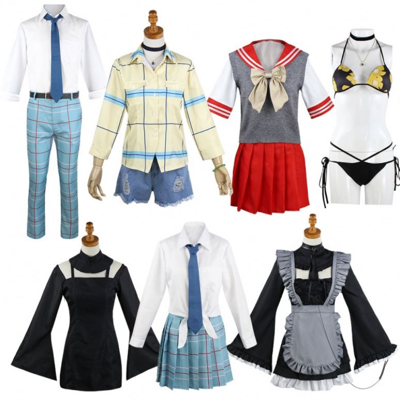 Marin Kitagawa Cosplay Dress Up Darling Costume JK Salia de uniforme escolar Roupas de Halloween Carnival Suit