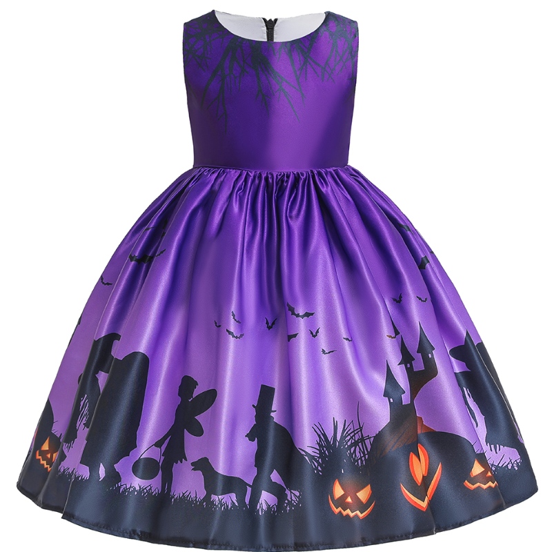 Roupas de crianças \\ Prind Halloween Princess Dress for Halloween