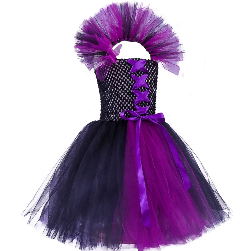 Amazon Hot Selling Children 'S Halloween Dress Girls Tutu Dress Dress Dress Fand