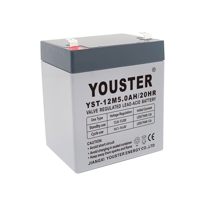 Youster Long Life AGM selado com chumbo-ácido UPS Bateria 12V 5AH Backup Battery