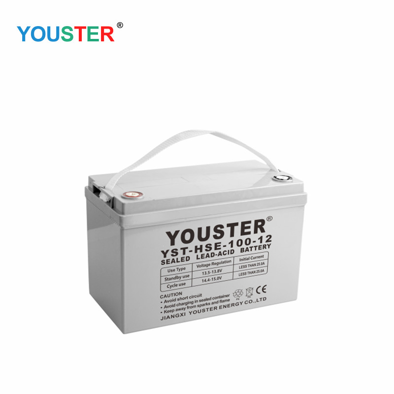 Preço de fábrica 12V100AH Inverter Battery Pack armazenamento recarregável baterias de chumbo ácido
