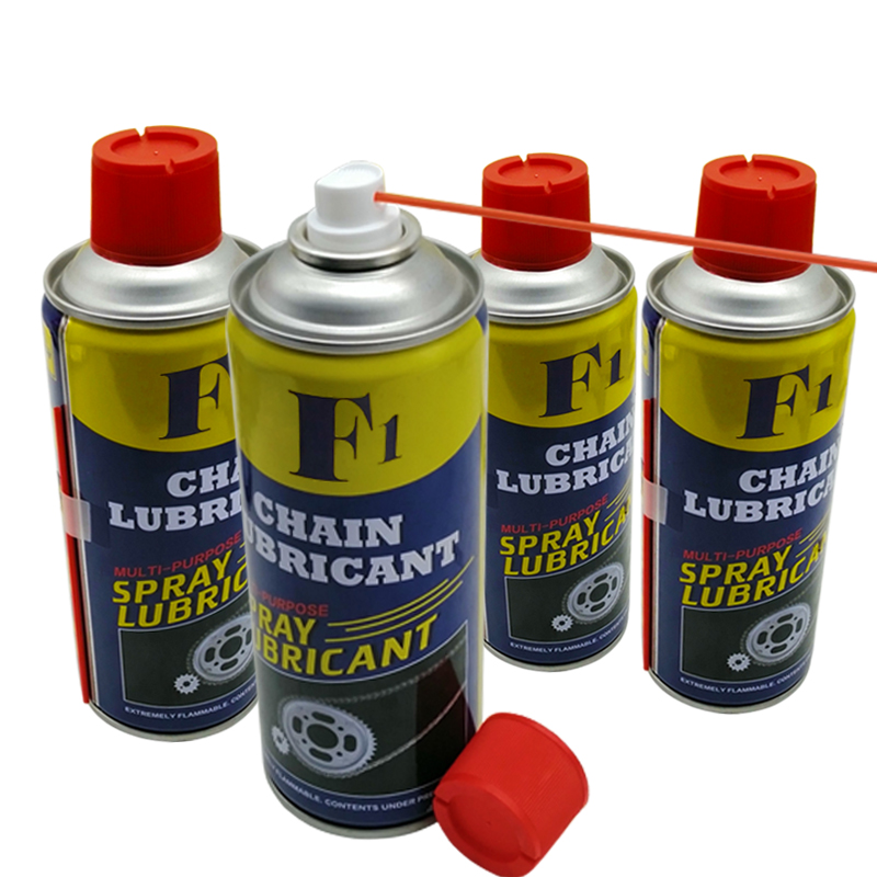 Fabricante F1 Cadeia Lubrificante Spray Óleo Penetrante Anti-Ferrugem Lubrificante Spray