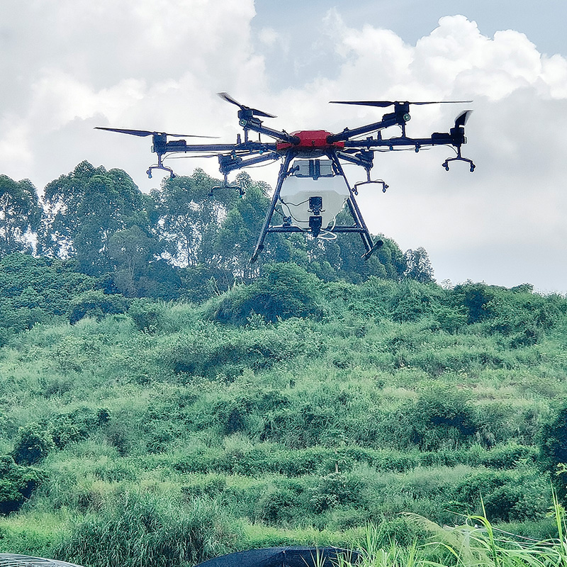 6 Eixo 60L Fertilizante Drone Agricultura Agricultura de Drone