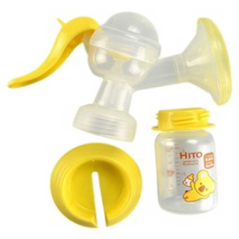 Manual de silicone portátil Extrator de leite para bebês Bomba de mama BPA BPA MANUAL DE MANUAL DO MANUAL DE HIGIENE BPA Bomba de alimentação