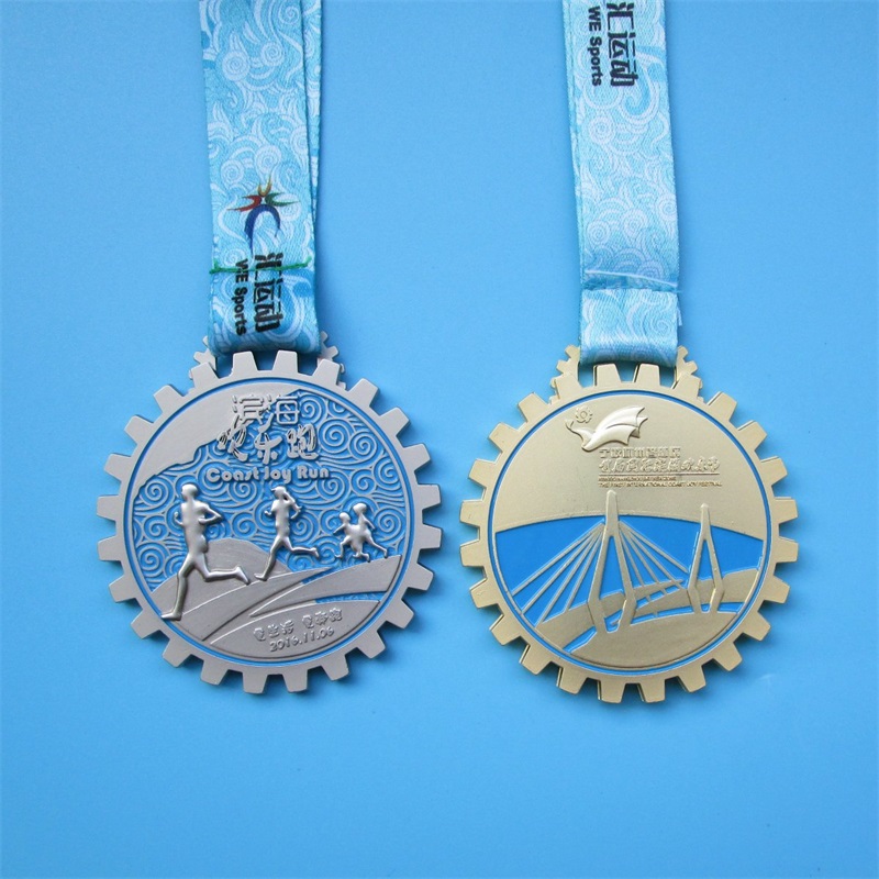 Medalha esportiva de ouro de gestão de design de equipamento Medalha esportiva personalizada