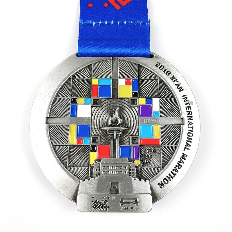 Design legal Removable World Marathon Awards Medalhas Medalhas de metal