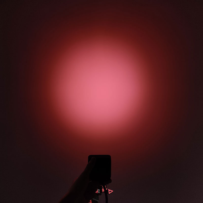 Luz de trabalho led Wetech M10415 RED