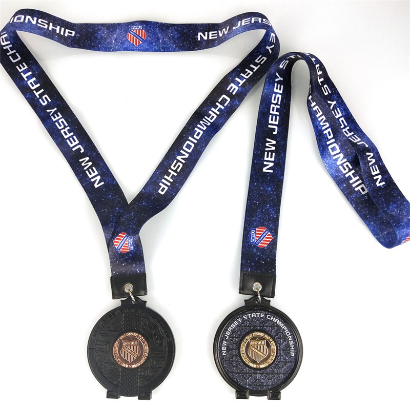 Medalhas de vidro de design de corrida de manual Jogos antigos de inverno 2022 medalhas