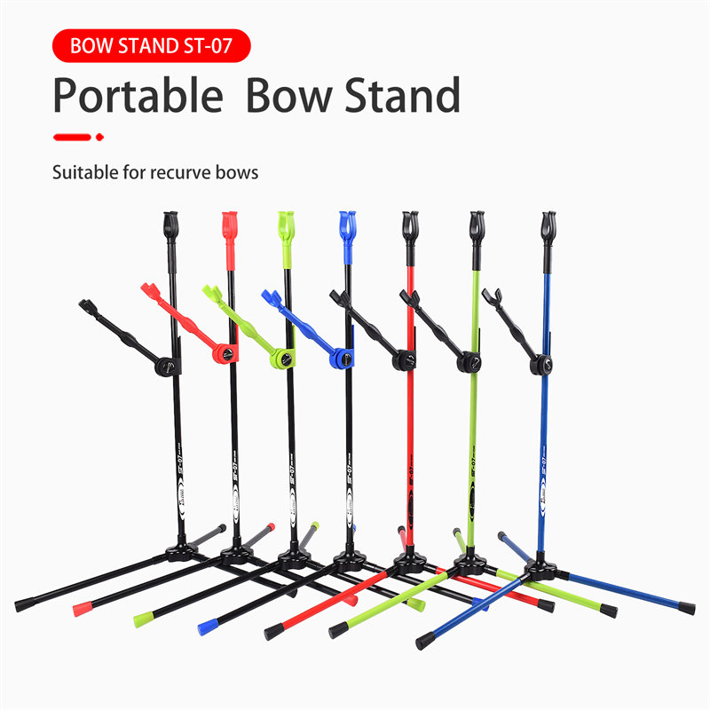 ST07 Arco -teatro Bow Stand para Recurve Bow