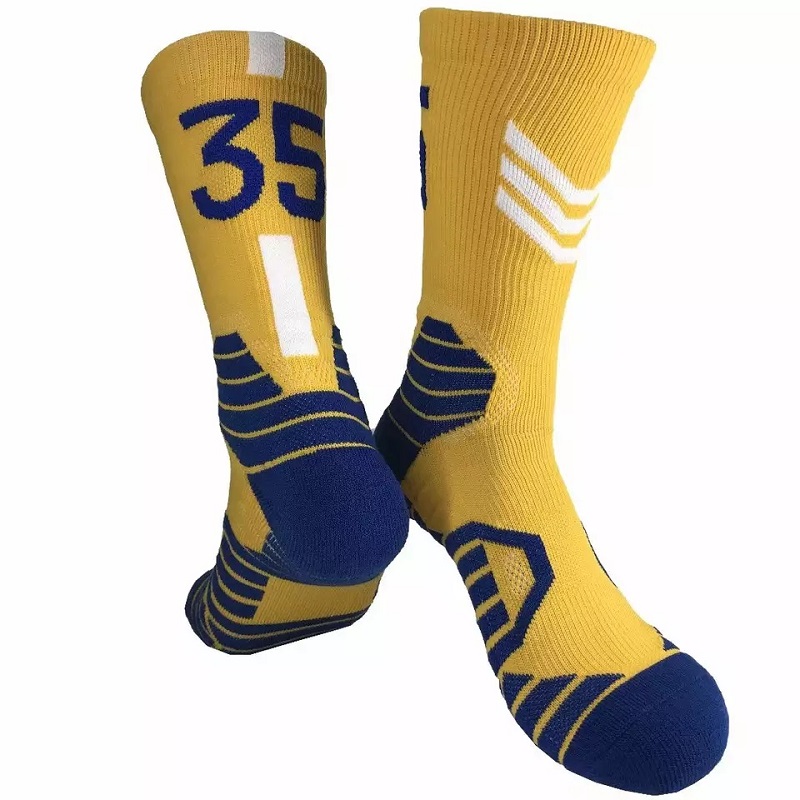 Atacos de alta qualidade tripulações de design personalizado meias de basquete de algodão meias esportivas