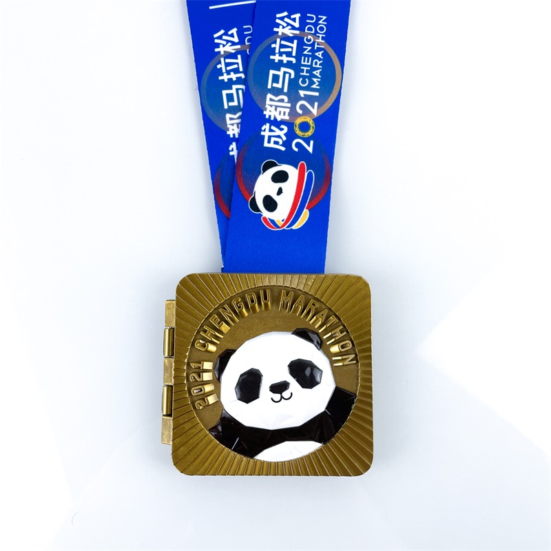 Medalha de maratona de maratona personalizada de qualidade do projeto