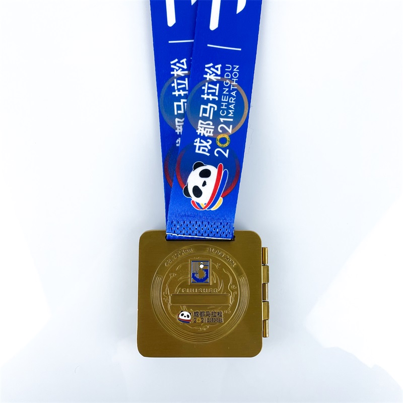 Medalha de maratona de maratona personalizada de qualidade do projeto