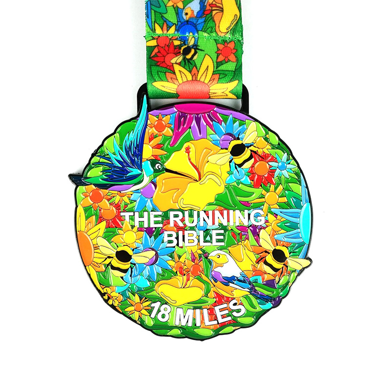 Medalhas personalizadas para raças METAL MEDALLION Papai Noel Medalhas de corrida