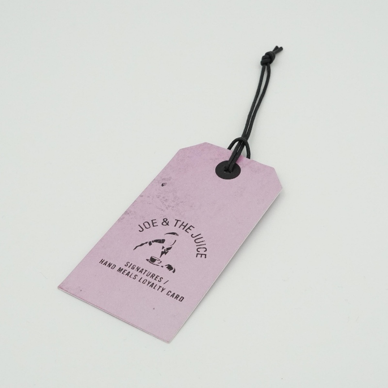 Tag rótulo de impressão de roupas de tags e produção de tags