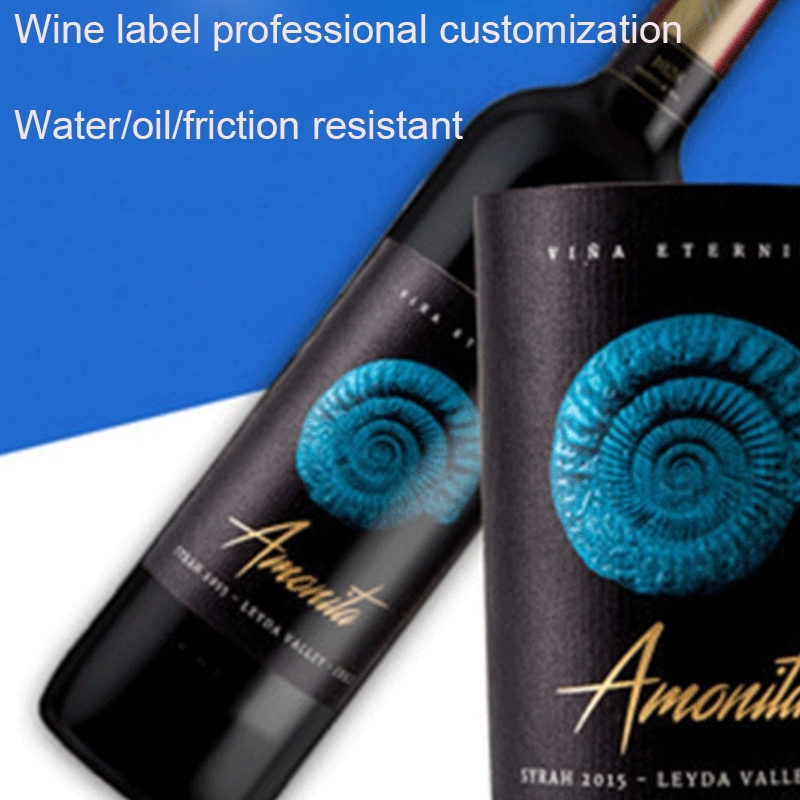 adesivo de etiqueta de vinho